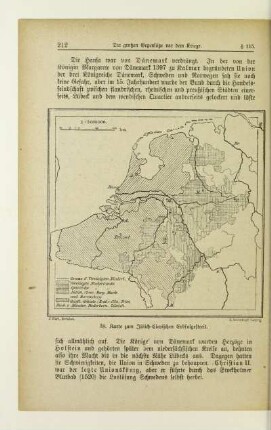 18. Karte zum Jülich-Clevischen Erbfolgestreit
