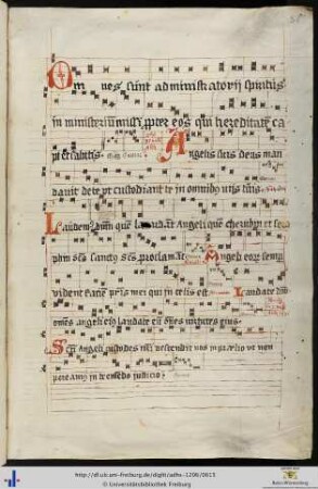 Nachtrag (1631): Antiphonen zum Schutzengelfest.