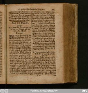 Das XII. Capittel.