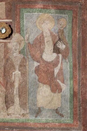Gemaltes Wetzlarer Altarbild — Rechtes Register - Heiliger Christophorus