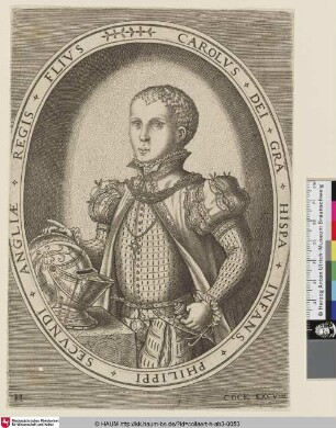 Carolus Dei Gratia Hispa Infans