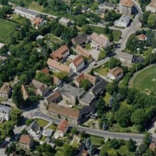 Dresden-Leutewitz. Altleutewitz. Luftbild-Schrägaufnahme von Südosten