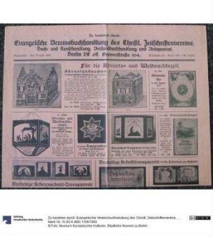 Zu beziehen durch: Evangelische Vereinsbuchhandlung des Christl. Zeitschriftenvereins, ...