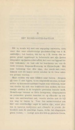 II. Het noord-ooster-bastion