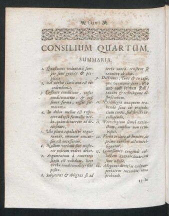 Consilium Quartum.
