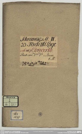 Quartets - Mus.2-Q-21,7 : vl, vlc, fl, bc - D; TWV deest