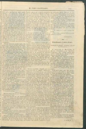 Remedio para el mareo de mar. : (Traducido del "Scientific American" para "El Perú Ilustrado")