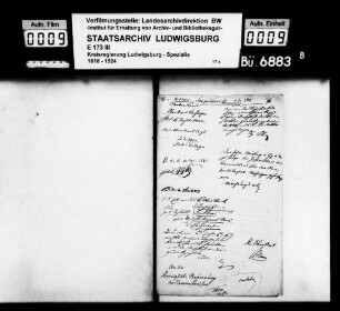 Scharfrichter und Kleemeister, Oberamt Vaihingen