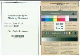Entnazifizierung Bartholomaeus Piel , geb. 20.10.1877 ()