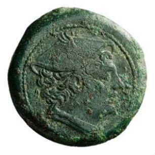 Münze, Semuncia, 217 - 215 v. Chr.