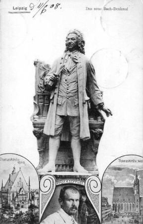 Leipzig: das neue Bach-Denkmal