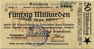 Notgeld - 50 Md. Mark