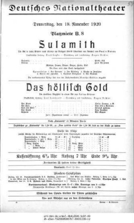 Das höllisch Gold