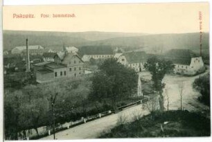 Piskowitz. Blick auf Piskowitz