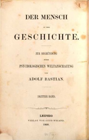 Der Mensch in der Geschichte : zur Begründung einer psychologischen Weltanschauung, 3. Politische Psychologie