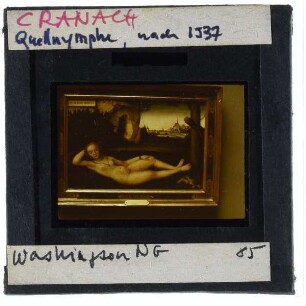 Cranach, Ruhende Quellnymphe (Washington NGA 1957.12.1)
