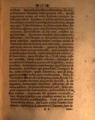 Programma de Terentio