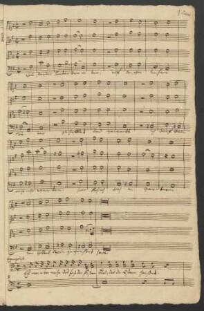 1. [Choral]: Du starker Keltertreter
