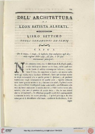 Libro settimo