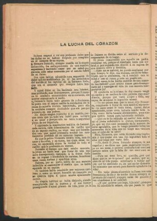 La lucha del corazón