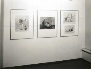 Dresden-Loschwitz. Ausstellung "Marlene Magnus - Malerei und Grafik". Raumaufnahme