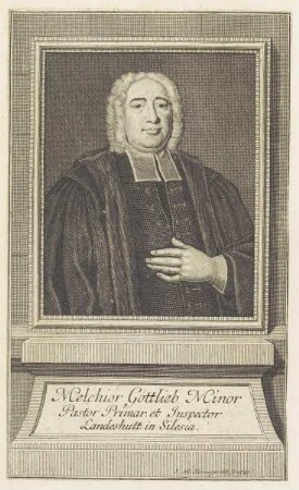Bildnis des Melchior Gottlieb Minor