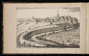 Der Marck flekken Fürth wie er von Aufgang anzusehen samt den Brandenburgischen Hauss. - Fürth (Bayern); Gaststätte Brandenburger Haus, Fürth (Bayern)