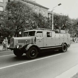 Feuerwehr, Löschfahrzeug, Dresden