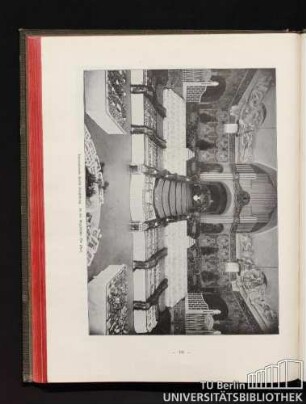 Internationale Herbst-Ausstellung. In der Orgelnische: Die Pfalz