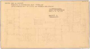 Siedlung Attilahöhe, Berlin-Tempelhof: Wittekindstraße 78-80, Arnulfstraße 63-67, Totilastraße 25-29: Grundriss 1. - 3. Obergeschoss 1:50