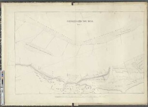 Stromkarte der Elbe. Sect. I. : Ober-Marschachter Wärder. Nieder-Marschachter Wärder. Geesthacht.