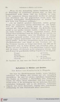 14: Aufnahmen in Höhlen und Grotten