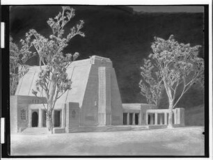 Krematorium (?): Modell