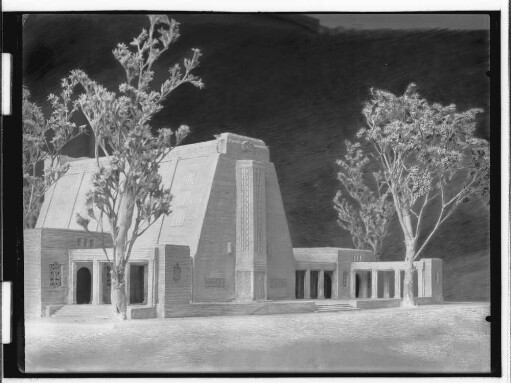 Krematorium (?): Modell