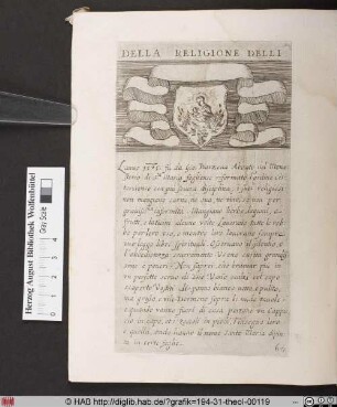 DELLA RELIGIONE DELLI [CISTERCIENSI RIFORMATI DI S.TA MARIA FOLIGNIENSE].