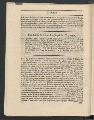 Cap. XVIII. de Solanis sive Strychnis. [...]