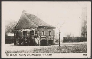 Ansichtskarte "Torwache am Schlesischen-Tor"