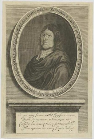 Bildnis des Eduardus Leigh