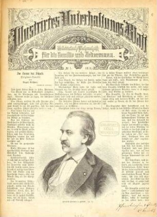 Illustriertes Unterhaltungsblatt : belletristische Wochenschrift für die Familie und jedermann. 1878 = Jg. 5