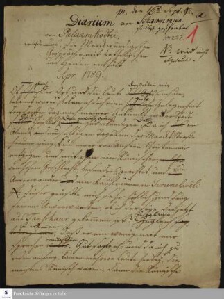 Tagebuch des Katecheten Schawrirajen.