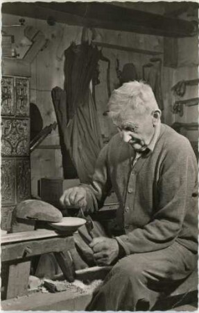 Holzschnitzer aus Bernau