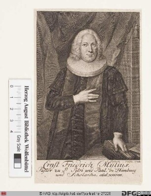 Bildnis Ernst Friedrich Mylius