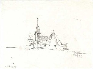 Gsaenger, Gustav; Beiertheim (Bayern); Kirche - Studie