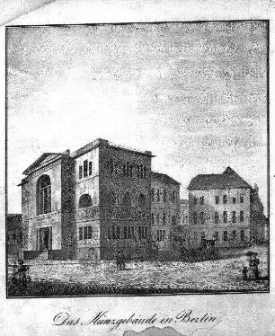 Das Münzgebäude in Berlin