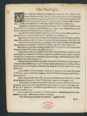 Libri Theologici.