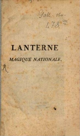 Lanterne magique nationale