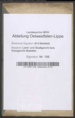 Hünerhoff, Johann Heinrich, Bielefeld. Stücker, Sophie Katharine, Bielefeld