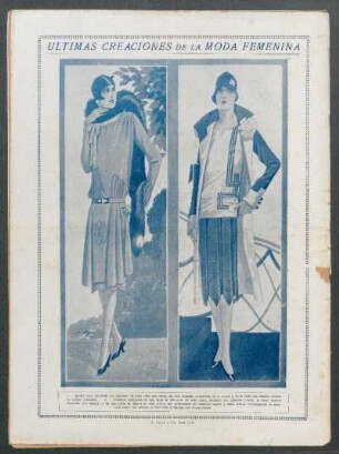 Últimas creaciones de la moda femenina
