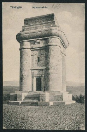 356, Tübingen. Bismarcksäule.