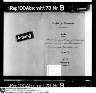 Streit des von Korff zu Sutthausen mit den Kolonen Brockmann und Konsorten wegen der Spanndienste